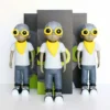 Sculptures/Toys Fly Boy Action Figure - 2017 Hebru Brantley Mellow Yellow Ed Flyboy C2E2 Exclusi