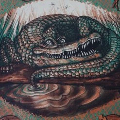 Movie/TV Posters The Enormous Crocodile - 2015 Zeb Love Poster Variant