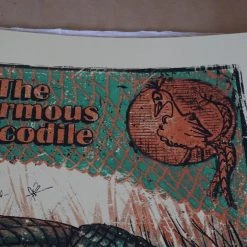 Movie/TV Posters The Enormous Crocodile - 2015 Zeb Love Poster Variant