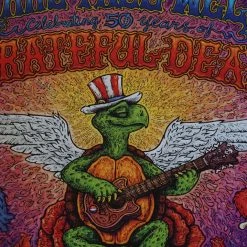 Grateful Dead - 2015 Marq Spusta Poster Chicago, IL Fare Thee Well