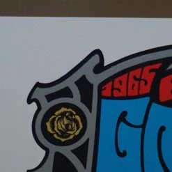 Grateful Dead - 2015 Alan Forbes Poster Chicago, IL Steal Your Face