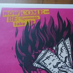 Be Reasonable Urban Pressure Set - 2016 Shepard Fairey Jamie Reid Poster Print Art Prints