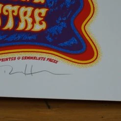 Bisco Inferno - 2015 Dave Hunter Poster Disco Biscuits Denver, CO Red Rocks Colorado