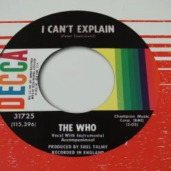 The Who - 2015 Richard Evans Poster Who's Counting 50th Anniversary Tour Gig Posters