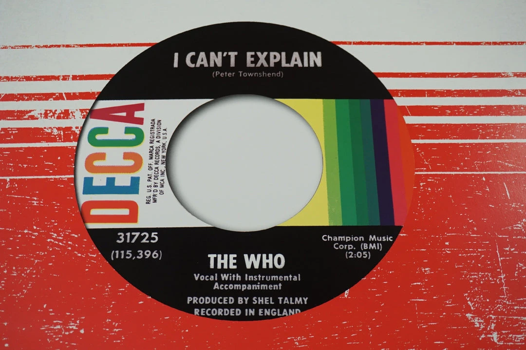 The Who - 2015 Richard Evans Poster Who's Counting 50th Anniversary Tour Gig Posters