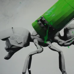 Palynology - Ludo 2016 Screen Printed Poster Signed/numbered Hand Finished