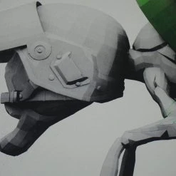 Palynology - Ludo 2016 Screen Printed Poster Signed/numbered Hand Finished