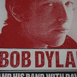 Bob Dylan - 2013 Print Mafia Poster Bethleham, PA Stabler Arena