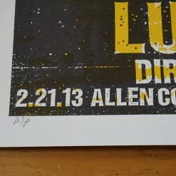 Luke Bryan - 2013 Print Mafia Poster Wayne, IN Allen Co War Memorial Gig Posters