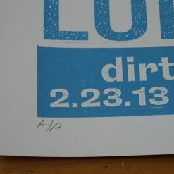 Luke Bryan - 2013 Print Mafia Poster Columbia MO John Wayne Missou Arena