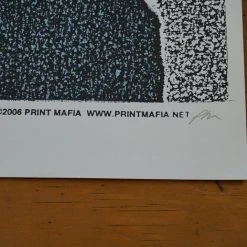 Gig Posters Ray Lamontagne - 2006 Print Mafia Poster Knoxville, TN Bijou Theatre