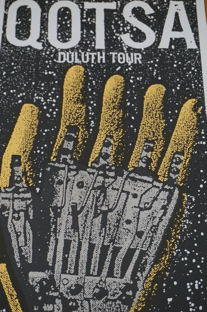 Queens Of The Stone Age - 2007 Print Mafia Poster Boise, Idaho QOTSA