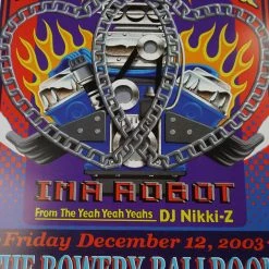 Sold Out Posters The Ravonettes - 2003 Poster Bowery Ballroom New York Gig Posters