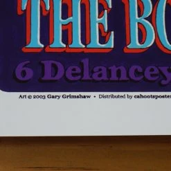 Sold Out Posters The Ravonettes - 2003 Poster Bowery Ballroom New York Gig Posters