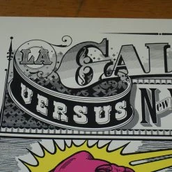 Art Prints LA Galaxy Vs. New York Red Bulls - 2014 Poster Ames Brothers