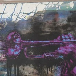 Mr. Brainwash Miles Davis - Mr Brainwash Poster MBW VARIANT #2 Banksy Gig Posters