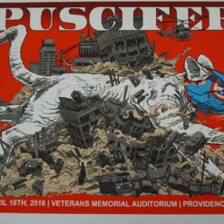 Gig Posters Puscifer - 2016 Tim Doyle AP Poster Signed Providence, RI Veterans