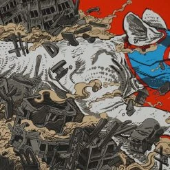 Gig Posters Puscifer - 2016 Tim Doyle AP Poster Signed Providence, RI Veterans