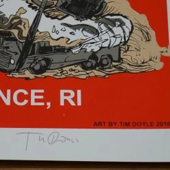 Gig Posters Puscifer - 2016 Tim Doyle AP Poster Signed Providence, RI Veterans
