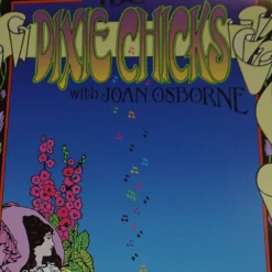 Dixie Chicks - 2003 Bob Masse Signed Poster Buffalo, NY HSBC Arena