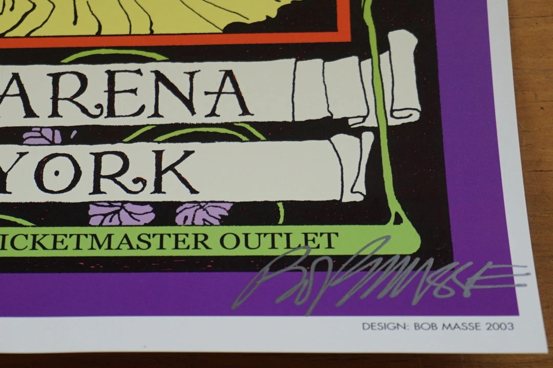 Dixie Chicks - 2003 Bob Masse Signed Poster Buffalo, NY HSBC Arena