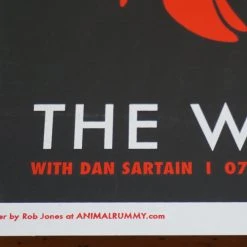 Jack White The White Stripes - 2007 Rob Jones Poster Boston Mass Agganis