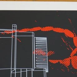 The White Stripes - 2007 Rob Jones Poster Seattle, WA Paramount Jack White