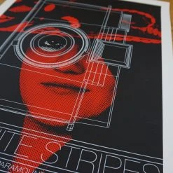 The White Stripes - 2007 Rob Jones Poster Seattle, WA Paramount Jack White