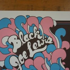 Black Joe Lewis - 2014 Billy Perkins Poster Kansas City, MO