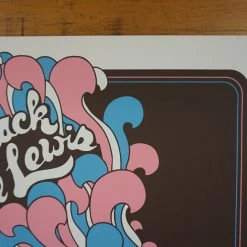 Black Joe Lewis - 2014 Billy Perkins Poster Kansas City, MO