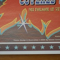 Hank Williams III - 2000 Dennis Loren Poster San Francisco Gig Posters