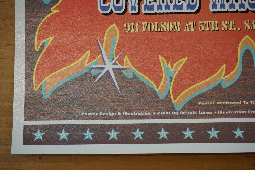 Hank Williams III - 2000 Dennis Loren Poster San Francisco Gig Posters