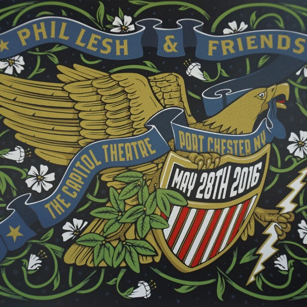 Sold Out Posters Phil Lesh & Friends - 2016 Melvin Seals Poster Grateful Dead