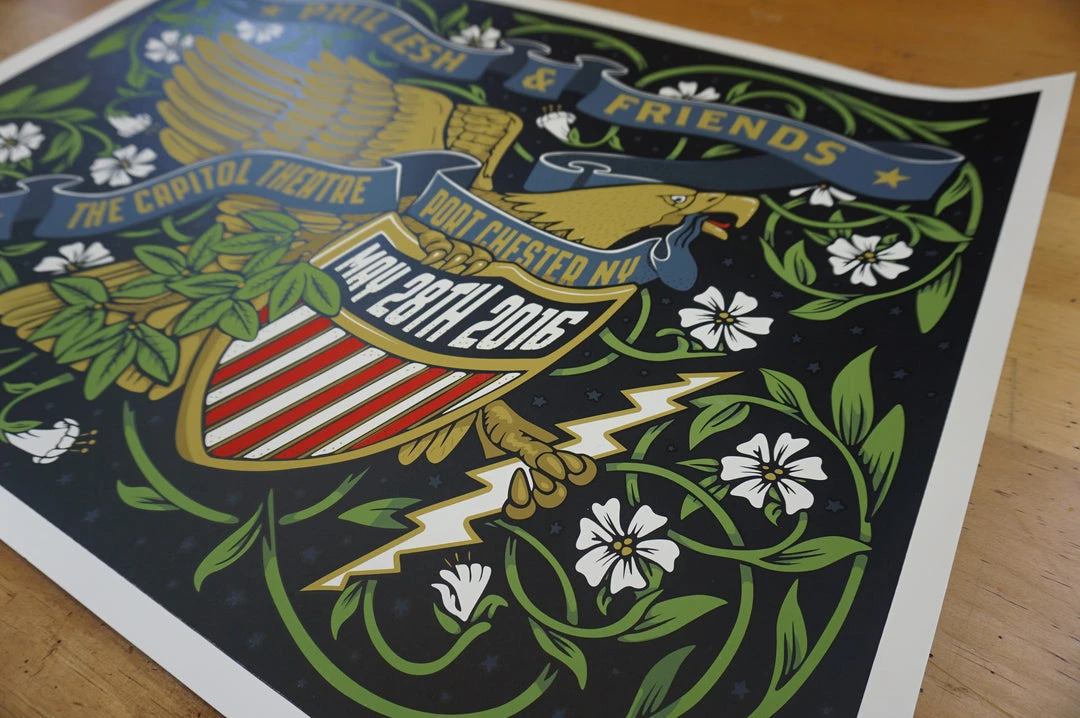 Sold Out Posters Phil Lesh & Friends - 2016 Melvin Seals Poster Grateful Dead