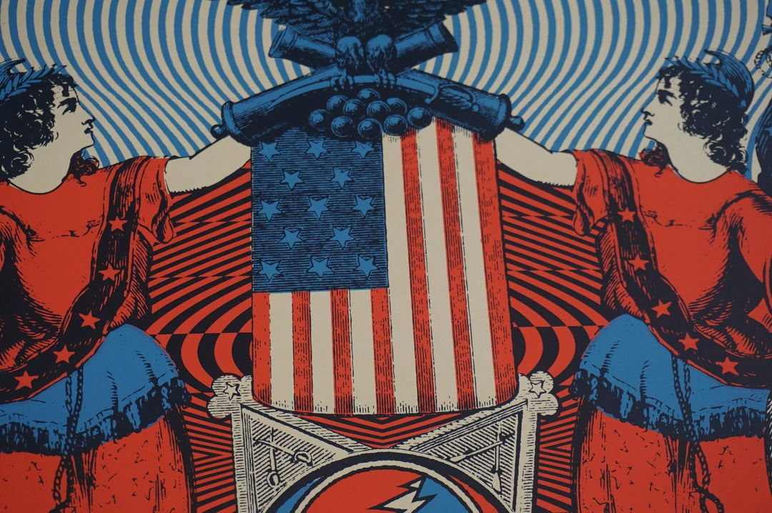 Phil Lesh & Friends - 2016 Status Serigraph Poster Grateful Dead