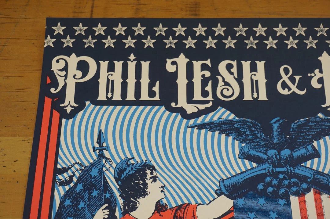 Phil Lesh & Friends - 2016 Status Serigraph Poster Grateful Dead