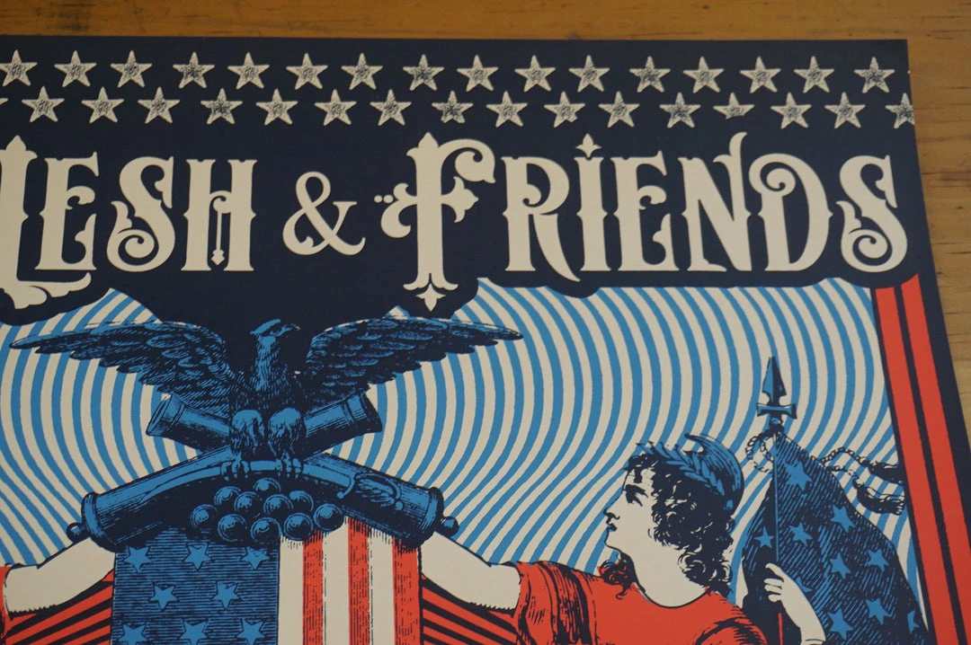 Phil Lesh & Friends - 2016 Status Serigraph Poster Grateful Dead