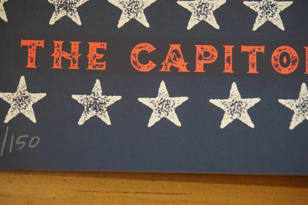 Phil Lesh & Friends - 2016 Status Serigraph Poster Grateful Dead