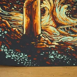 Colorado Walk The Moon - 2015 James Eads Poster Red Rocks, CO