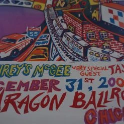 Umphrey's McGee - 2006 Jim Pollock Poster AP Chicago Taj Mahal