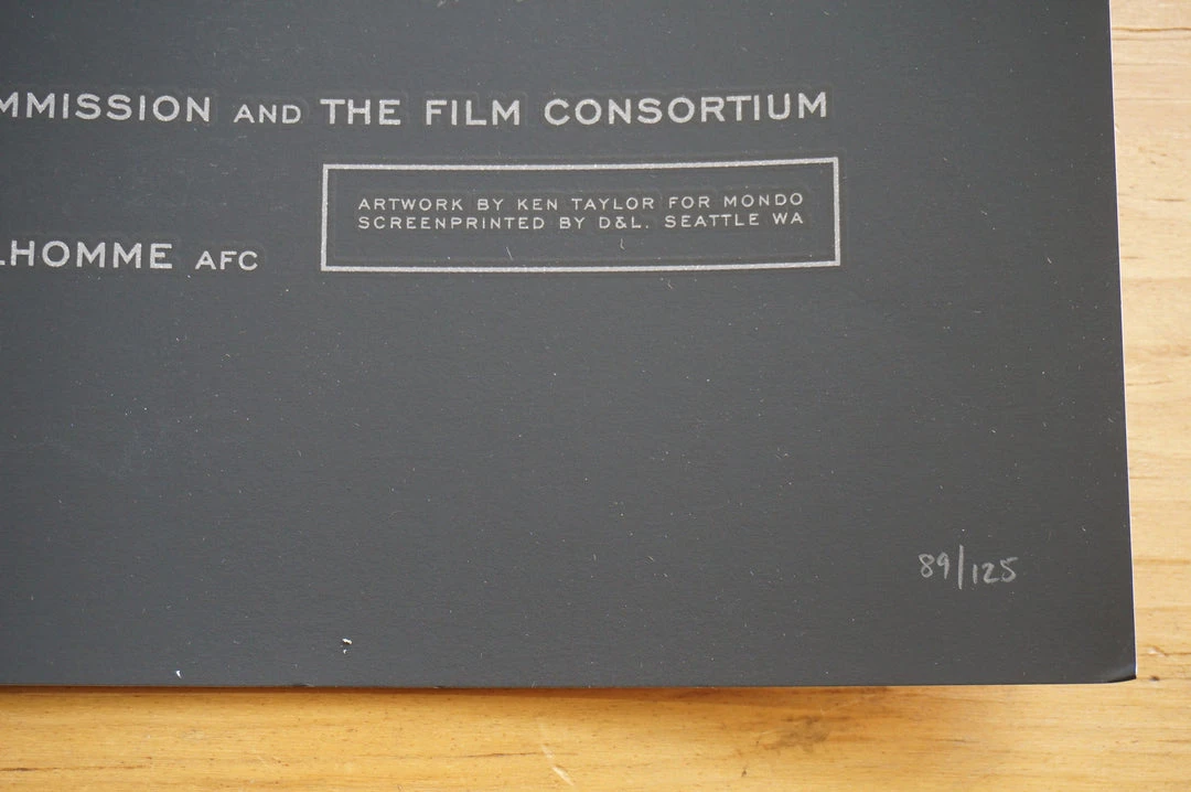 The Proposition - 2016 Ken Taylor Poster Movie/cinema MONDO Variant