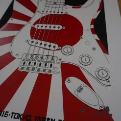 Firehouse Gig Posters Eric Clapton - 2016 Poster Tokyo Japan Budokan Hall