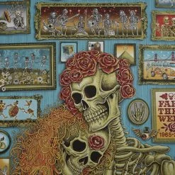 Grateful Dead Chicago - 2015 EMEK Poster Fare Thee Well 87/150 GD50