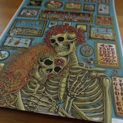 Grateful Dead Chicago - 2015 EMEK Poster Fare Thee Well 87/150 GD50