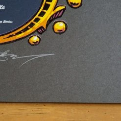 Gig Posters Fool's Paradise - 2016 AJ Masthay Poster Onyx Pearl St Augustine #6/9