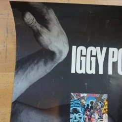 Sold Out Posters Iggy Pop - 1990 Virgin Records Promotional Two Sided Poster Gig Posters