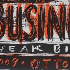 Gig Posters Big Business - 2009 Dan Grzeca Poster Baltimore, MD Ottobar