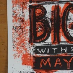 Gig Posters Big Business - 2009 Dan Grzeca Poster Baltimore, MD Ottobar