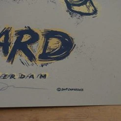 Gig Posters Jesus Lizard - 2009 Dan Grzeca Poster Amsterdam, NED Paradiso