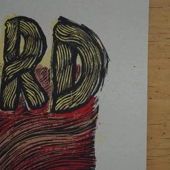 Jesus Lizard - 2009 Dan Grzeca Poster Chicago, IL Union Park